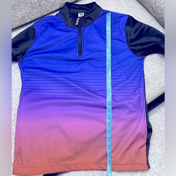 Vibrant unisex black colour track suit in breathable polyester fabric size 38 - Picture 5 of 6